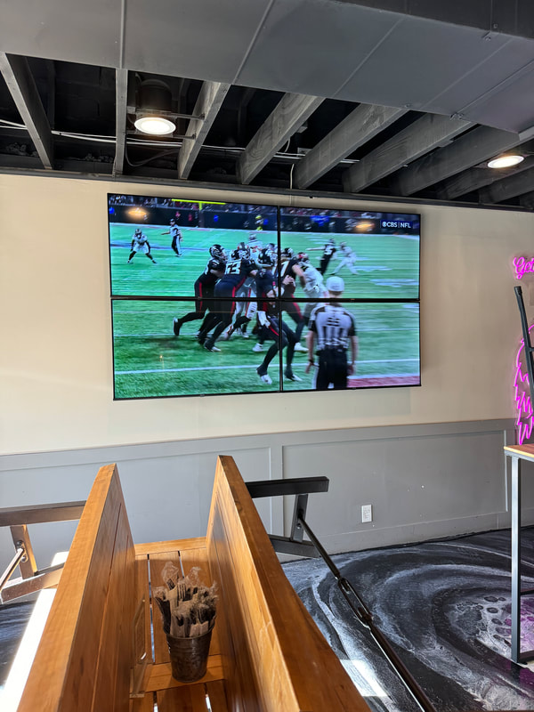 Commercial TV Mounting