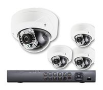 IP camera system with NVR recorder.  No contract required.